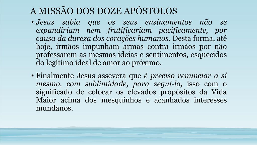 DISCÍPULOS E APÓSTOLOS DE JESUS ppt carregar